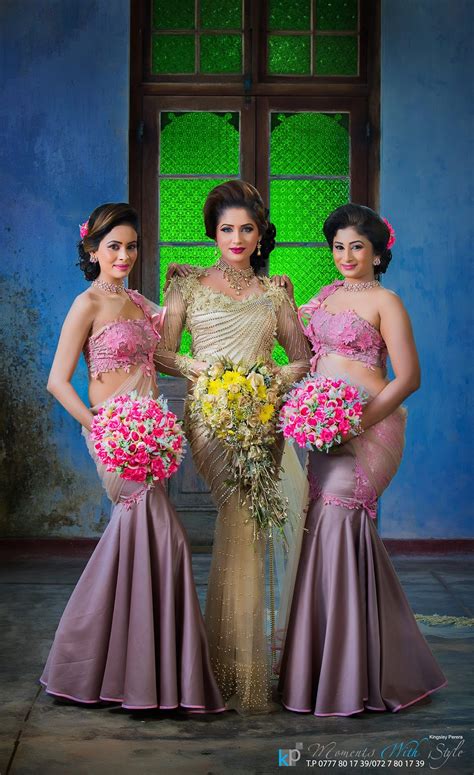 Sri Lankan Wedding Dressed By Salon Geethanjalee Western