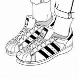 Outline Tegninger Sko Shoe Goals Superstar Superstars Sketches Clipartmag Outlines Foll Flawless Clipground sketch template