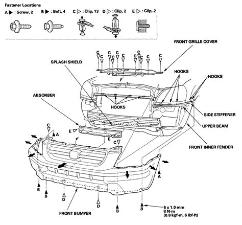 honda crv body parts diagram wiring site resource