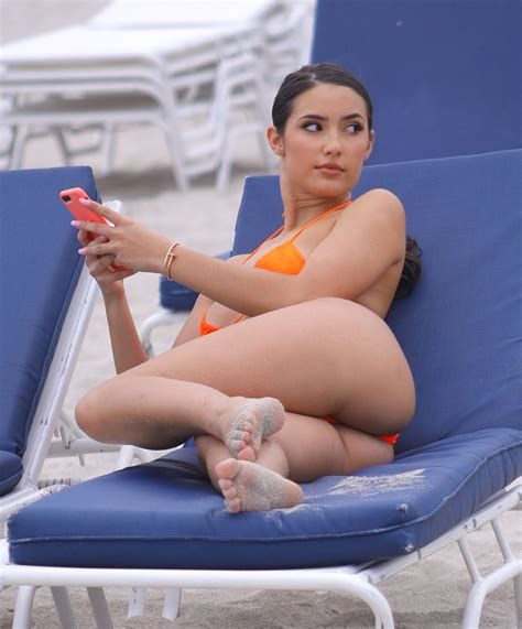 Tao Wickrath In Oh Polly Bikini At A Beach In Miami 07 15