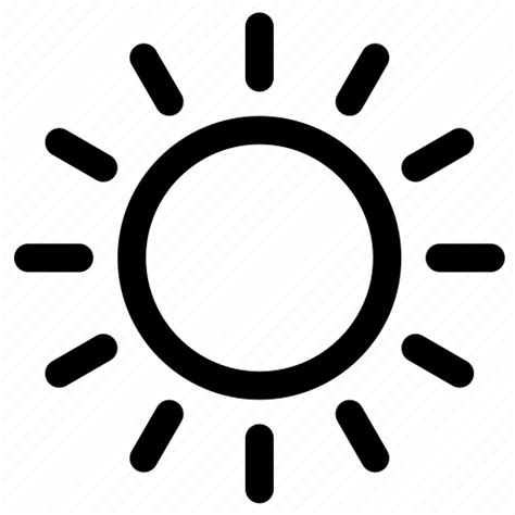 day sunny icon