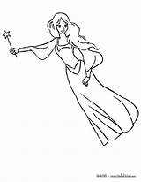 Flying Coloring Pages Fairy Magic Print Color Getdrawings Getcolorings sketch template