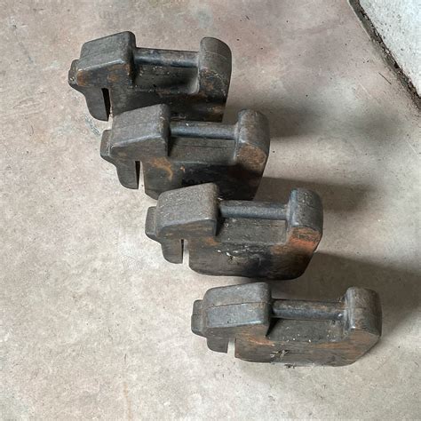 pc metal mower weights