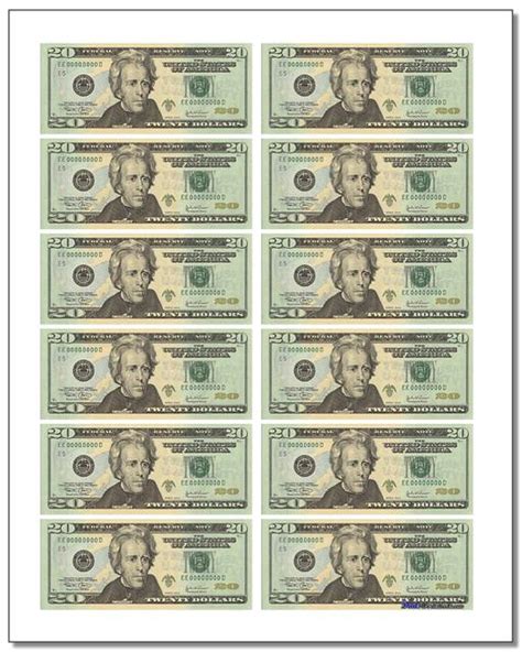 printable fake money   real  printable moneyjpg