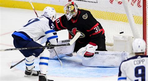 Jets Tie Game Late Stun Senators With Win In Overtime