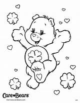 Coloring Pages Luck Good Bear Care Bears Colouring Color Sheets Adult Quote Cousins Kids Disney Getdrawings Choose Board Uploaded User sketch template