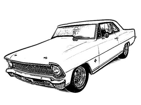 chevy cars chevelle copo  coloring pages  place  color
