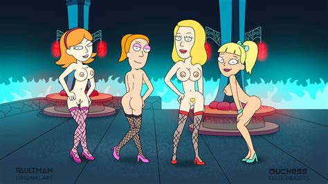 annie gets naked with beth summer and jessica annie hentai from rick and morty pictures
