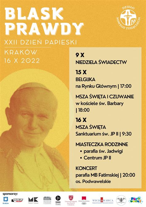 xxii dzien papieski  krakowie archidiecezja krakowska