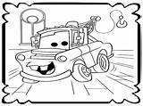 Coloring Truck Tow Pages Mater Drawing Pulling Cars Printable Color Getdrawings Template Getcolorings Library Realistic Popular sketch template