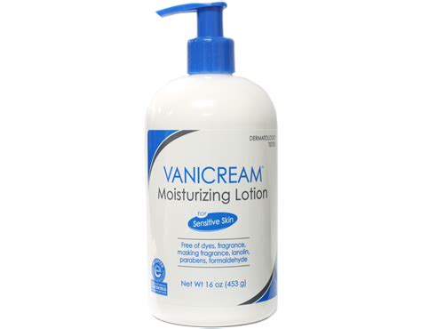 vanicream moisturizing lotion  sensitive skin  fl ounce walmart