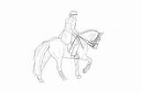 Dressage Horse Drawing Pages Coloring Dressur Horses Pferde Deviantart Lineart Getdrawings Gemerkt Von sketch template