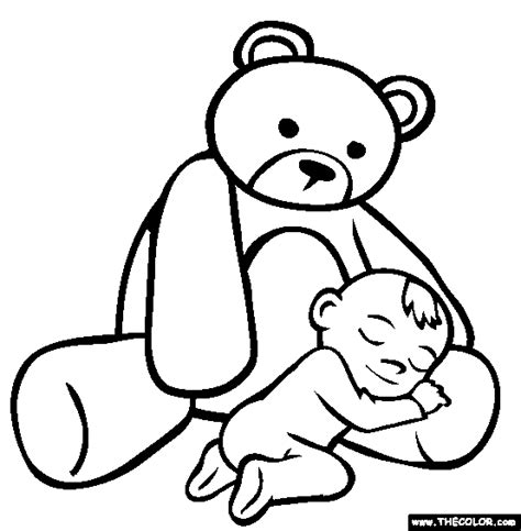 baby coloring book pages coloring home