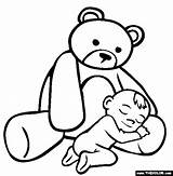 Coloring Pages Baby Teddy Bear Boy First Babies Thecolor Precious Moments Kids Clipart Colour Clip Sheets Library Comments Printable Bears sketch template
