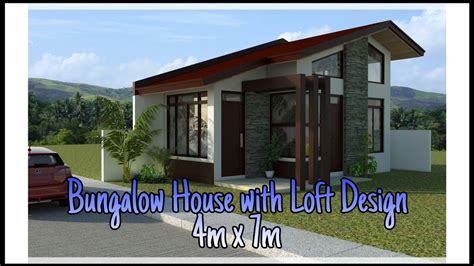 bungalow house  loft design  youtube