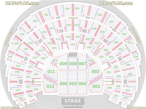 ovo hydro arena glasgow seating plan detailed seat numbers chart
