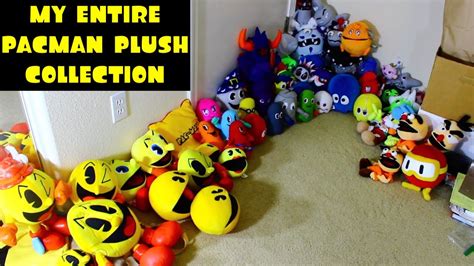 entire pac man plush collection youtube