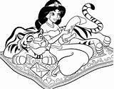 Jasmine Coloring Princess Rajah Disney Pages Letter Read Pet Printable Laying Her Reading Color Book Print Netart Adult Colors Adults sketch template