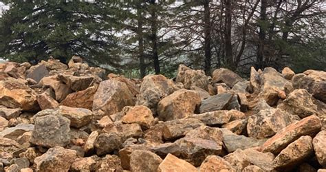 boulders  sale  mulch