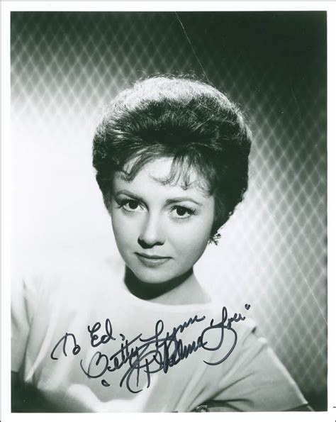 Betty Lynn Inscribed Photograph Signed Autographs