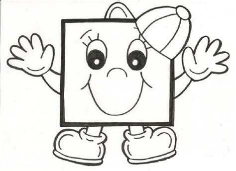 square coloring pages printable thekidsworksheet
