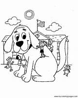 Clifford Coloring Pages Dog Red Big Printable Color Print Getcolorings Getdrawings Popular Recommended sketch template