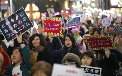 Women S March Tokyo Calls For End To Gender Discrimination