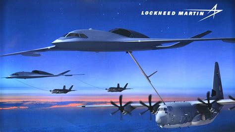 lockheed martin  crafting  stealth  drone tanker concepts   usaf stealth aircraft