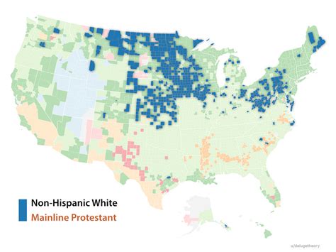 Which Religion Dominates Every County In The United States