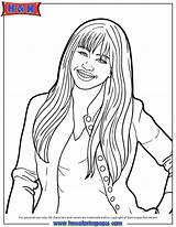 Coloring Pages Jessie Disney Hannah Montana Print Channel Characters Online Color Getcolorings Popular Jessi Printable Coloringhome sketch template