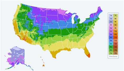 Planting Zones Map Find Your Plant Hardiness Growing Zone