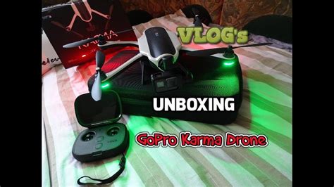 unboxing gopro karma drone hero  black tests vlogs youtube