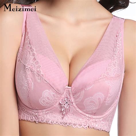 Meizimei Women S Sexy Smooth Essential Padded Bra Plus Size Ultra Thin