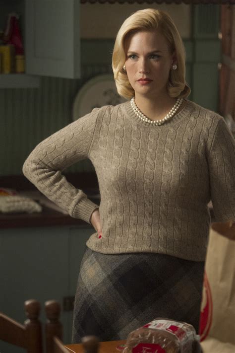 january jones talks mad men season 6 betty s weight issues and more collider