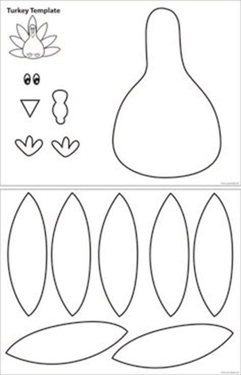 turkey feather pattern   printable outline  crafts creating
