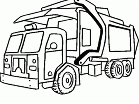 bruder garbage truck coloring pages coloring pages