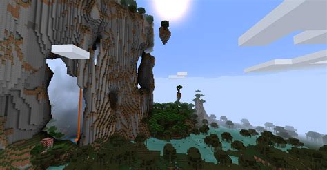 minecraft  amplified worlds   flat areas arqade