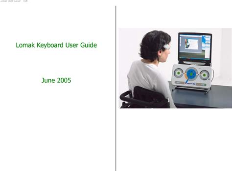 lomak lmkb keyboard  disabled people user manual lomak guide