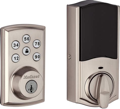 kwikset   smartcode  smart lock touchpad electronic deadbolt door lock   wave