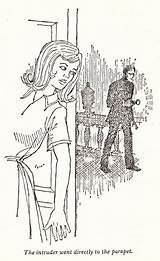 Nancy Clue Frankenstein Intruder 1973 Mystery sketch template