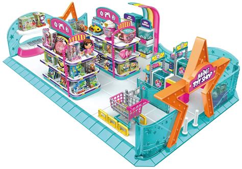 surprise toy mini brands toy shop store display playset  pieces