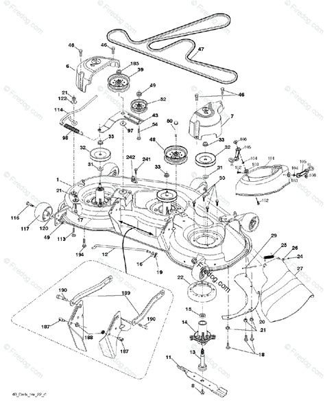 husqvarna tractorsride mowers ythk    oem parts diagram  mower deck