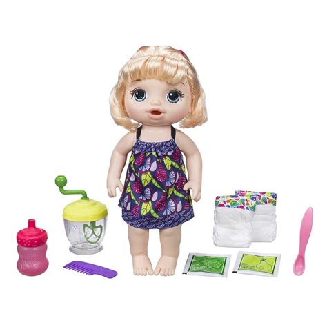 amazon lowest price baby alive sweet spoonfuls blonde baby doll girl