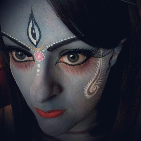 Goddess Kali Makeup By Allmadhera On Deviantart