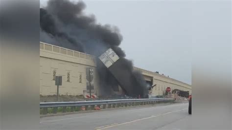 dead  fatal wisconsin semi truck explosion   critical