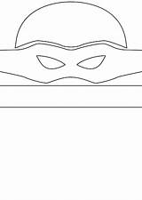Mask Ninja Turtle Template Printable Pdf sketch template