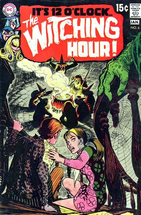 the witching hour vol 1 6 january 1970 cover art by nick cardy dc horror comics dc