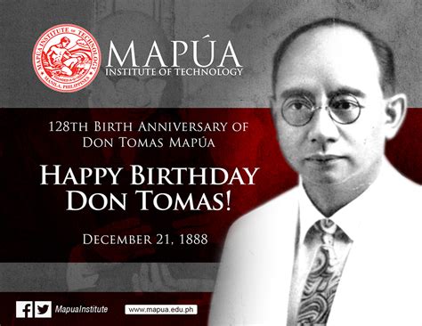 happy birthday don tomas mapua sama mit singapore facebook