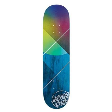Santa Cruz Skateboards Deck Vx Promo Logo Blue 8 0 X 31 6 Blue 8 0
