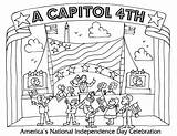 Coloring Pages Orchestra Court Fourth July Capitol Color Supreme Drawing Pdf Printable Getcolorings Pbs Getdrawings Building sketch template